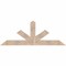 Ekena Millwork Saratoga Smooth Timber Gable Bracket, Douglas Fir, 72"W x 27"H x 5 1/2"D x 5 1/2"F, 9/12 Pitch GBW072X27X0606SAR00SDF - alternate 1